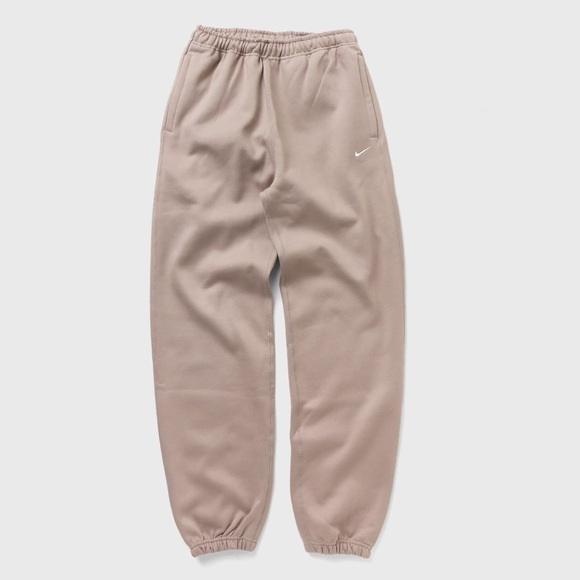Nike Pants - NIKE | Nikelab solo swoosh fleece pant in malt/white size XXL unisex